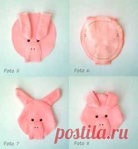 Mamma Papera — Presina maialino con tutorial