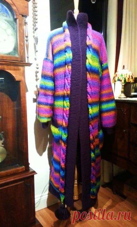 Dziana Moda: Ogromny płaszcz otulak