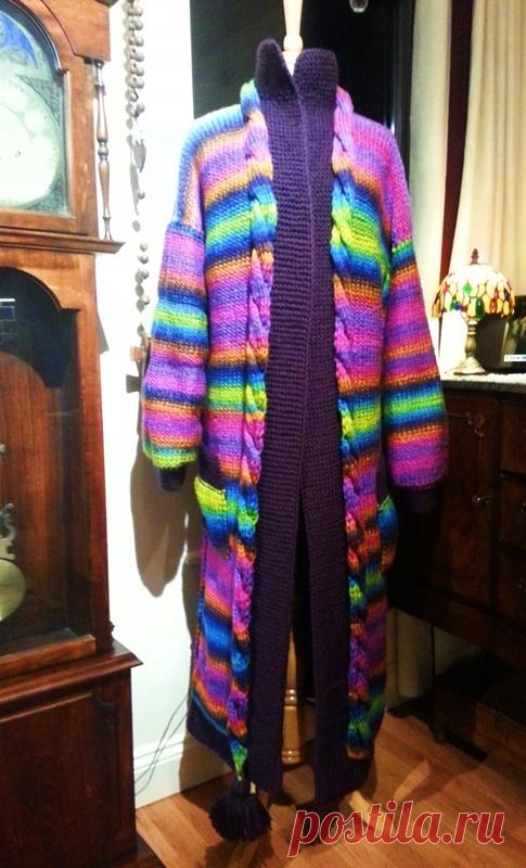 Dziana Moda: Ogromny płaszcz otulak