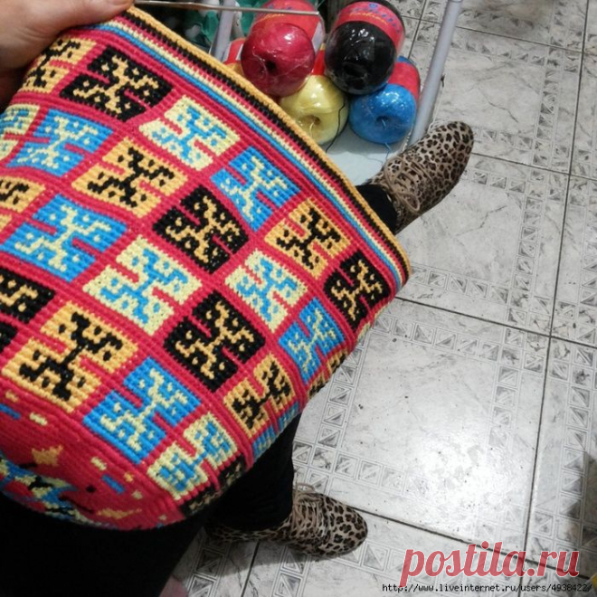 Сумки вайуу - колумбийские мочила