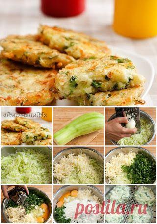 Лучшие кулинарные рецепты: Котлеты из кабачков
