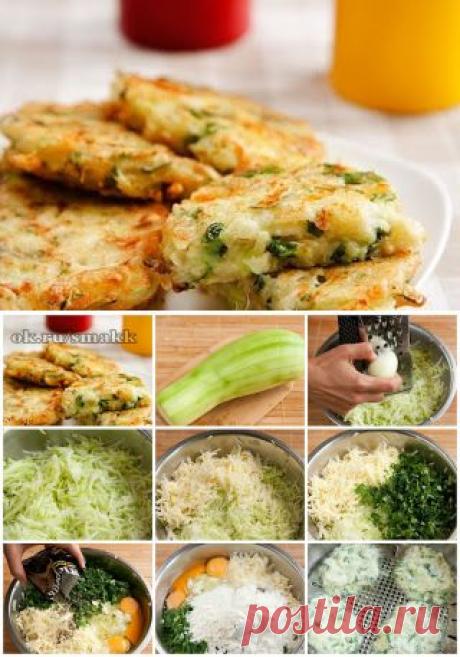 Лучшие кулинарные рецепты: Котлеты из кабачков