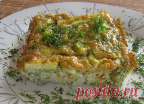 Фріттата з кабачками