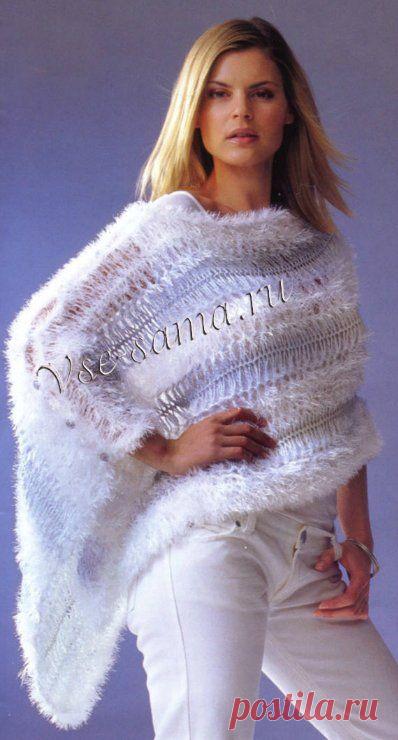 вязание на вилке.