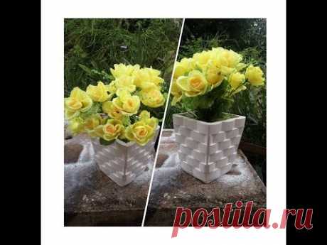 Aprenda a fazer esse vaso decorativo 3D