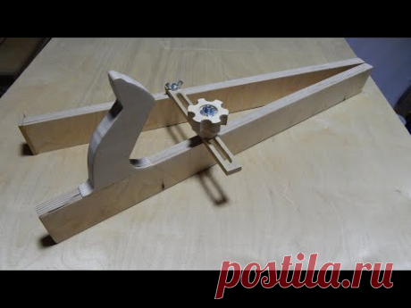 Косой рез на циркулярке!!! Легко? ((Oblique cut on the circular!!! Easy?))