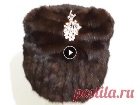 Шапка из меха норки Шапка из меха норки мастер класс...