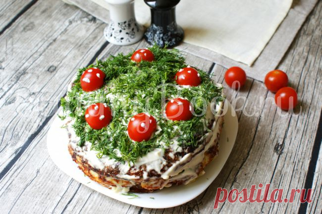 Кабачковый торт - пошаговый рецепт с фото