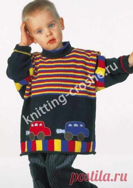 детские кофточки для мальчиков спицами