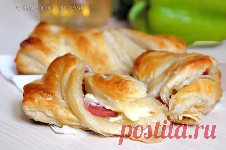 Косички с колбасой и сыром от Алии!