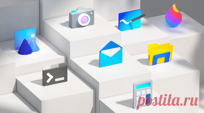 The Icon Kaleidoscope - Microsoft Design - Medium