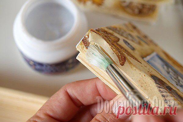Декупаж: осваиваем технику | Женский журнал Домашний Очаг