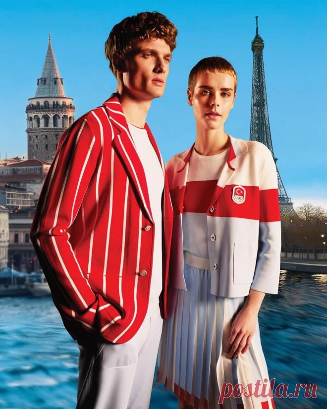 Самые красивые костюмы на церемонии открытия Олимпийских игр. Фотогалерея. В Париже прошла церемония открытия Олимпиады, которая запомнилась не только яркими шоу, но и нарядами команд. Ведущие глянцевых изданий сошлись в топ-10 самых красивых костюмов — об этом в фотогалерее «РБК Спорт»