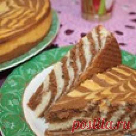 Манный пирог нарядный Кулинарный рецепт