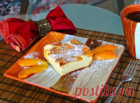 Невыразимая легкость кулинарного бытия...: Французская манная запеканка с абрикосами