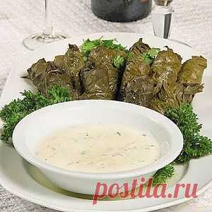 Долма с соусом мацони рецепт – азербайджанская кухня: основные блюда