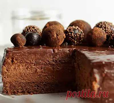 Готовим торт с муссом и орехами