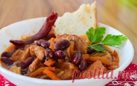 Деревенское рагу-подлива с фасолью - Жизнь - вкусная! [Галина Артеменко]