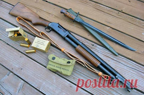 За что дробовик Winchester прозвали "траншейной метлой"?