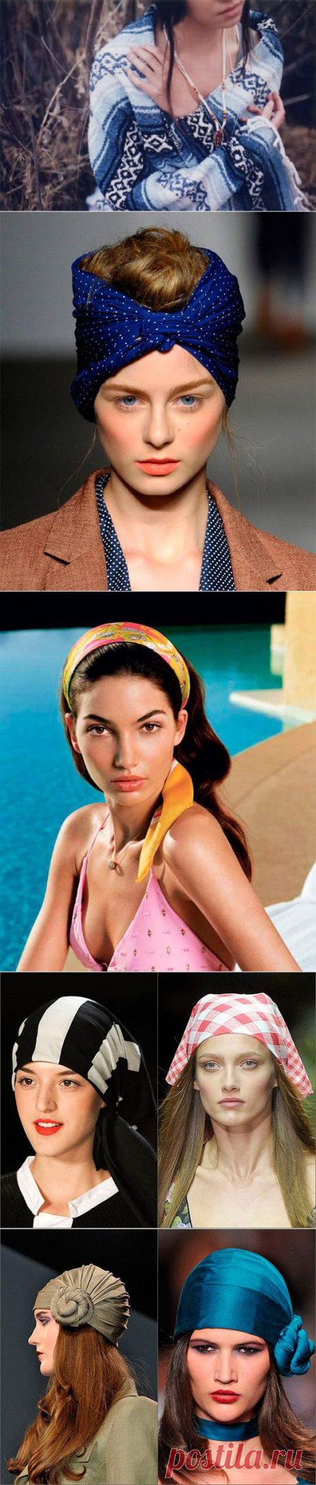 Как красиво завязать палантин / Все для женщины