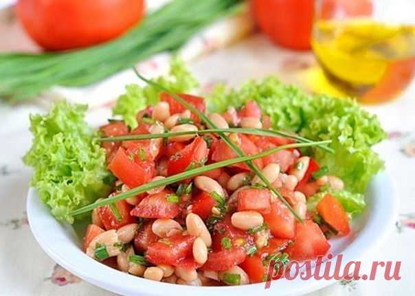 Салат из фасоли