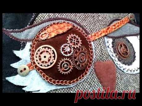 DIY обзор на рюкзаки ручной работы из джинсов (пираты, совы, аппликация) #misova_denim  #изджинсов