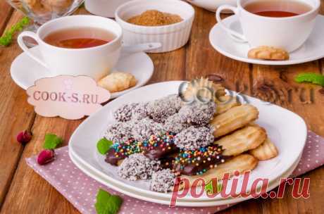 Простое песочное печенье на скорую руку