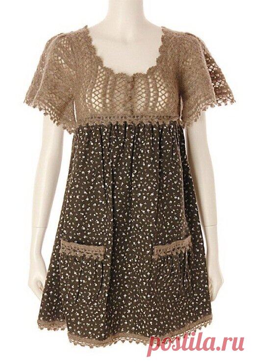 И снова микс Ткани и Крючка! Много Идей. | Вязаный Смак | Яндекс Дзен