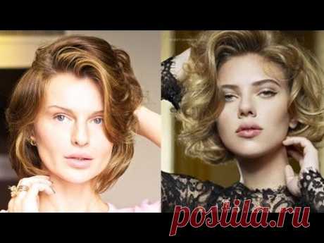 Скарлетт Йохансон ОБЪЕМНЫЕ ЛОКОНЫ САМА!  ВСЕ САМА! / Hairstyle Scarlett Johansson(KatyaWORLD)