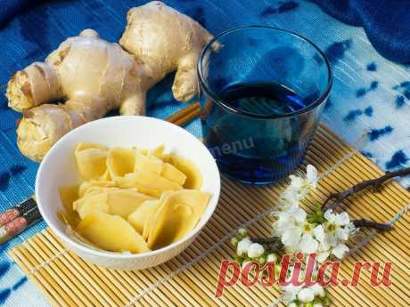 Маринованный имбирь для похудения рецепт с фото - 1000.menu