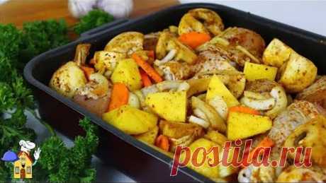 Когда хочу вкусный УЖИН,но лень стоять у плиты, я делаю Это БЛЮДО!