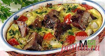 Язык говяжий в сметане - кулинарный рецепт. Миллион Меню