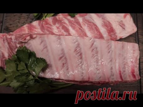 Маринованные ребрышки в медово-соевом соусе. Аж слюнки текут! / Рецепт мясного блюда