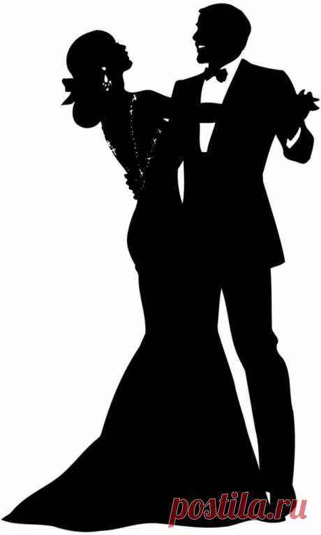 Силуэты мужчин, парней и парочек. | Творческая мастерская Марины Трублиной