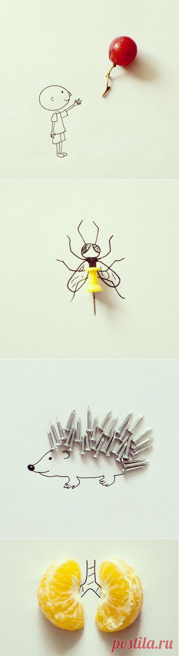 Простые, но гениальные рисунки