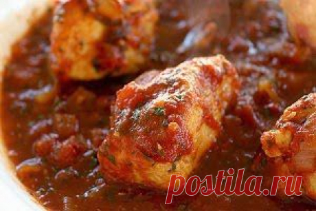Чахохбили из курицы в мультиварке