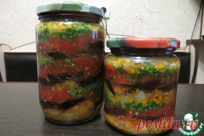 Баклажаны в медовом маринаде Кулинарный рецепт