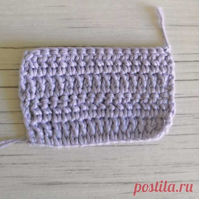 Урок 7. Патентный столбик и с чем его едят. | Easy_crochet_style | Яндекс Дзен