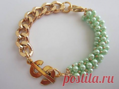 ▶ How to make Casual Style Bracelet . Универсальный Браслет. Как сделать своими руками - YouTube