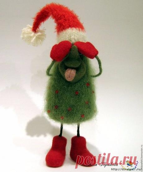 Необычные елочки и новогодний декор