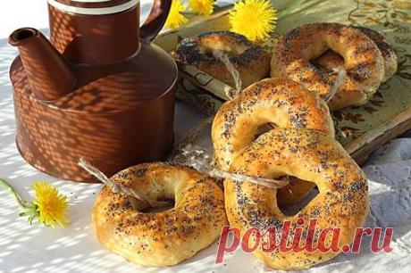 Рецепт домашних бубликов с маком как в детстве | Меню недели