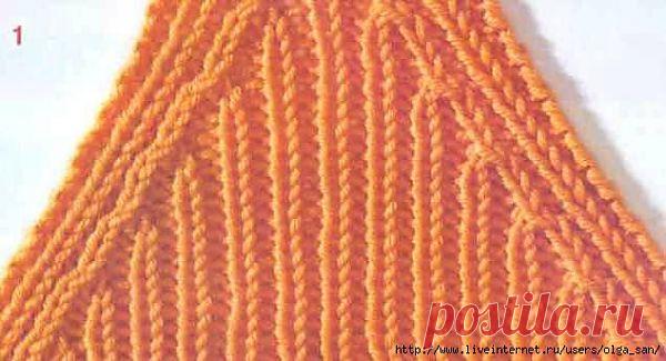 Декоративные убавки для регланных скосов и скосов выреза..