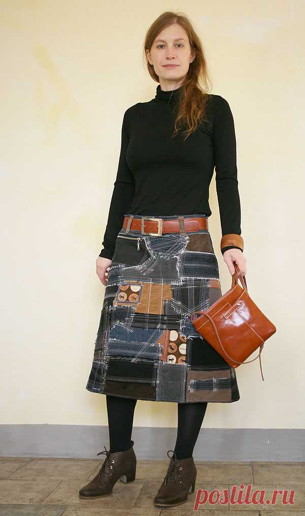 Как сшить юбку в стиле «боро» - Ярмарка Мастеров - ручная работа, handmade