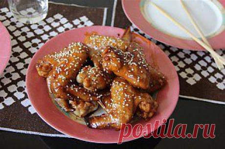 Крылышки в соусе «Терияки» | Рецепты соусов