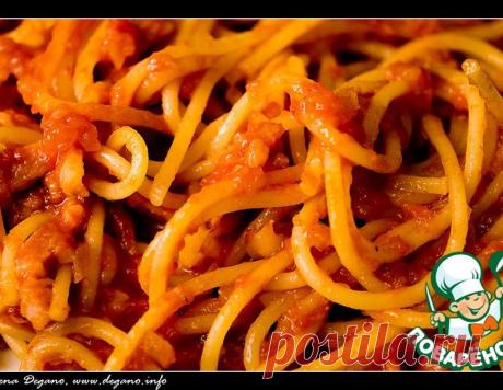 Макароны с соусом «Аматричана» – кулинарный рецепт