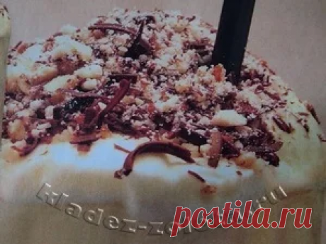 Вкусные рецепты. Мороженое в кофейной глазури