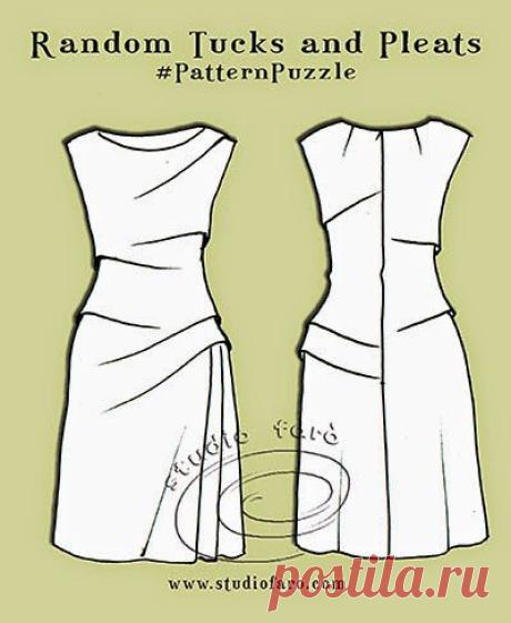 Pattern Puzzle - Случайные живота и складки