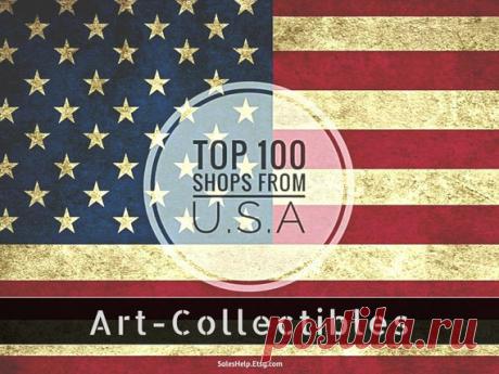 Top 100 USA Etsy Shops in Art & Collectibles Best Selling | Etsy Top 100 Etsy Shops from USA Art & Collectibles products category 2008 - 2021 information November 2021 update  You will receive 2 digital PDF and MS Excel files: TOP 100 Etsy USA shops (pdf), (3 pages) TOP 100 Etsy USA shops (MS Exsel)  + BONUS - TOP 100 Etsy World shops (pdf), (3 pages)  On 1 page