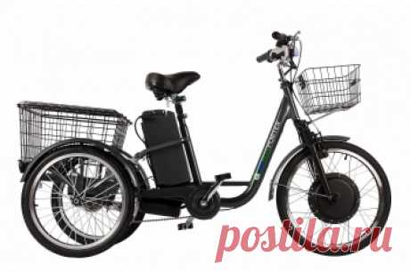 Трицикл CROLAN 350W Черный цена: ₽54500 руб. купить, описание и отзывы