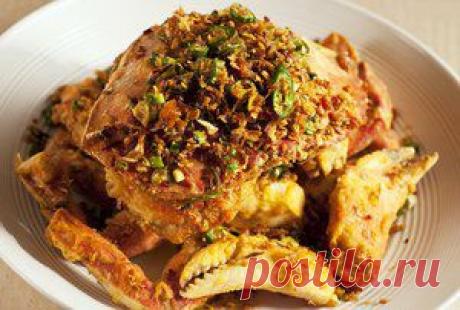 Закуска «Хрустящий краб» от Роберта Паттинсона | www.wmj.ru